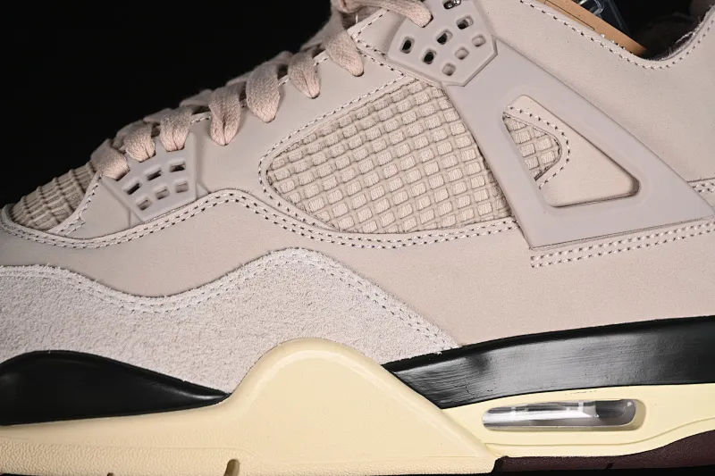 All categories Air Jordan Jordan series basketball shoes Air Jordan 4 GX foreign trade version A Ma Maniere x Air Jordan 4 Retro "Fossil Stone" AJ4 Joe 4 Fossil FZ4810-200
